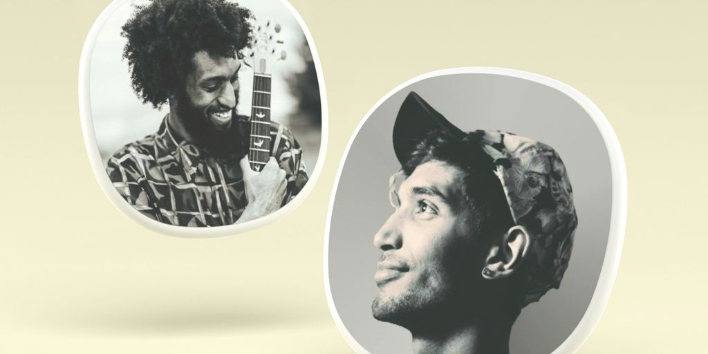 man in black and white shirt